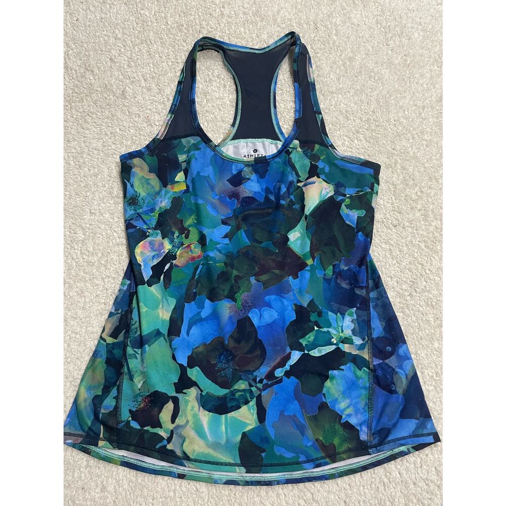 Athleta Women's Size XS Racerback Workout Tank Top Multicolor
